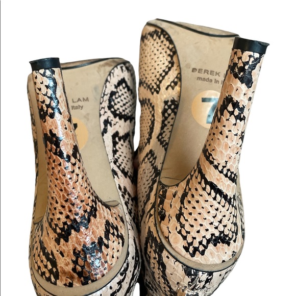 Derek Lam Snake Print Caged heels size 7 - Picture 7 of 16